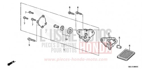 OIL PUMP CRF50F7 de 2007